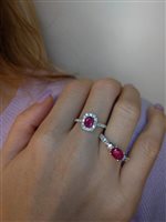 Ring Crivelli Woman RUBINO in Gold Rubino 0.64 Ct 320-R93443A RB 0.64 - 320-R93443A RB 0.64